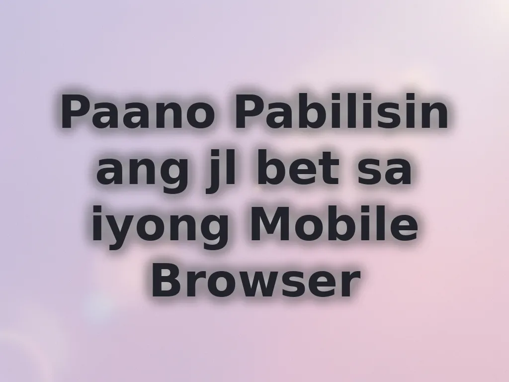 Mobile Optimization